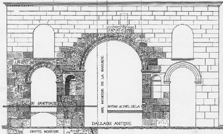 Arc de l'ecce homo dessin